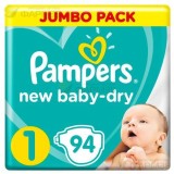 ПАМПЕРС НЬЮ БЕБИ ДРАЙ ПОДГУЗНИКИ Д/ДЕТЕЙ №94 РАЗМЕР 1 2-5КГ  [PAMPERS NEW BABY-DRY]                                                                                                                                                                       