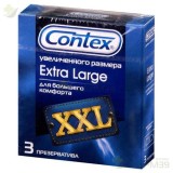 КОНТЕКС ЭКСТРА ЛАРДЖ ПРЕЗЕРВАТИВЫ №3 УВЕЛИЧЕННОГО РАЗМЕРА  [CONTEX EXTRA LARGE]                                                                                                                                                                           