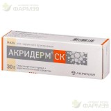 АКРИДЕРМ СК МАЗЬ Д/НАРУЖН. ПРИМЕН. 0.05%+3% 30Г                                                                                                                                                                                                           