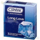 КОНТЕКС ПРЕЗЕРВАТИВЫ №3 ЛОНГ ЛАВ  [CONTEX]                                                                                                                                                                                                                