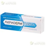 АКРИДЕРМ ГЕНТА МАЗЬ Д/НАРУЖН. ПРИМЕН. 0.05%+0.1% 30Г                                                                                                                                                                                                      