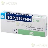 ЛОРДЕСТИН ТАБ. П/П/О 5МГ №30                                                                                                                                                                                                                              