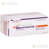 БРИЛИНТА ТАБ. П/П/О 90МГ №168