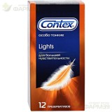 КОНТЕКС ПРЕЗЕРВАТИВЫ №12 ЛАЙТ ОСОБО ТОНКИЕ  [CONTEX]                                                                                                                                                                                                      