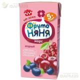 ФРУТОНЯНЯ 200МЛ. МОРС КЛЮКВА+ЧЕРНИКА+ВИШНЯ 5+МЕС.                                                                                                                                                                                                         