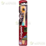 КОЛГЕЙТ ЗУБ.ЩЕТКА 360 ДРЕВ.УГОЛЬ МЯГКАЯ [COLGATE]                                                                                                                                                                                                         