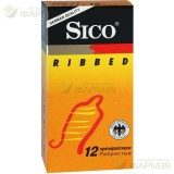 СИКО ПРЕЗЕРВАТИВЫ №12 РИББЕД РЕБРИСТЫЕ  [SICO]                                                                                                                                                                                                            