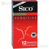 СИКО ПРЕЗЕРВАТИВЫ №12 СЕНСИТИВ КОНТУРНЫЕ  [SICO]                                                                                                                                                                                                          