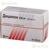 ДИЦИНОН ТАБ. 250МГ №100