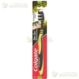 КОЛГЕЙТ ЗУБ. ЩЕТКА ЗИГ ЗАГ ДРЕВЕСН. УГОЛЬ СРЕДН.  [COLGATE]                                                                                                                                                                                               