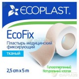 ЭКОПЛАСТ ЭКОФИКС ПЛАСТЫРЬ МЕД. ФИКСИР. 5Х500СМ ТКАН.  [ECOPLAST ECOFIX]                                                                                                                                                                                   
