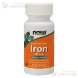 НАУ ФУДС ЖЕЛЕЗО ДВОЙНОЙ СИЛЫ КАПС. 36МГ №90  [NOW FOODS IRON DOUBLE STRENGTH ]                                                                                                                                                                            