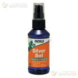 НАУ ФУДС КОЛЛОИДНОЕ СЕРЕБРО СПРЕЙ 118МЛ  [NOW FOODS SILVER SOL]                                                                                                                                                                                           