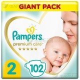 ПАМПЕРС ПРЕМИУМ КЕА ПОДГУЗНИКИ Д/ДЕТЕЙ №102 РАЗМЕР 2 4-8КГ  [PAMPERS PREMIUM CARE]                                                                                                                                                                        