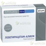 ЛЕВЕТИРАЦЕТАМ-АЛИУМ ТАБ. П/П/О 250МГ №30