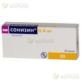 СОНИЗИН КАПС. МОДИФ. ВЫСВ. 0.4МГ №30                                                                                                                                                                                                                      
