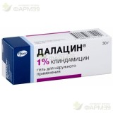 ДАЛАЦИН ГЕЛЬ Д/НАРУЖН. ПРИМ. 1% 30Г                                                                                                                                                                                                                       