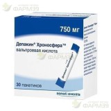 ДЕПАКИН ХРОНОСФЕРА ГРАН. ПРОЛОНГ. ВЫСВ. 750МГ №30                                                                                                                                                                                                         